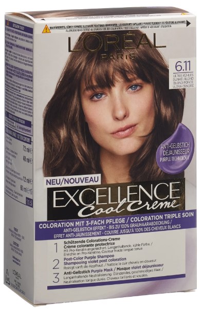 Crema fredda EXCELLENCE 6.11 Ultra Cool Blu scuro