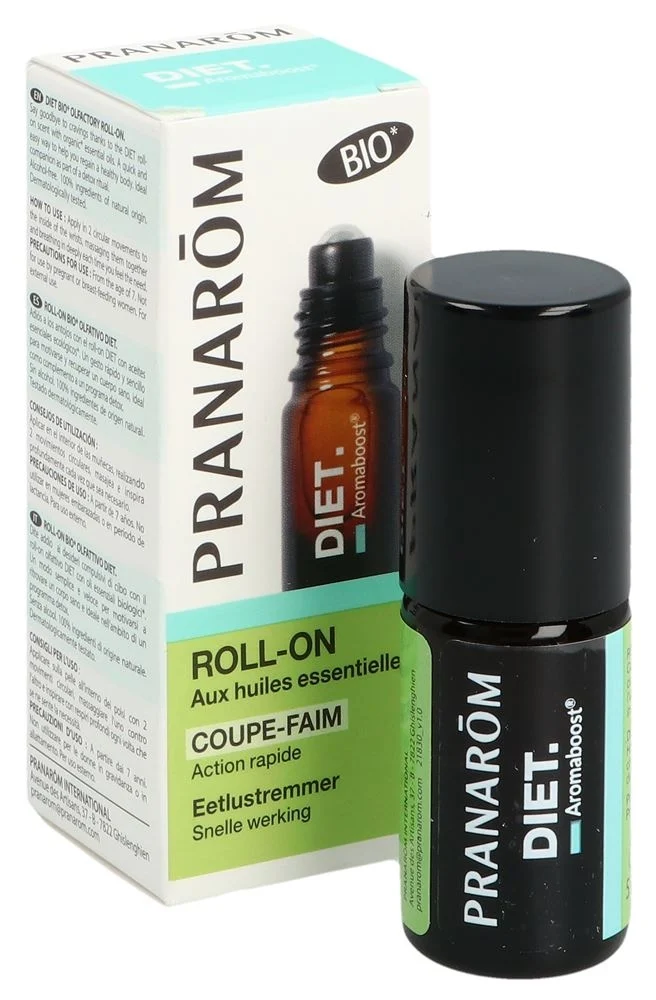 PRANAROM Aromaboost Roll-on Diet Organic 5 ml