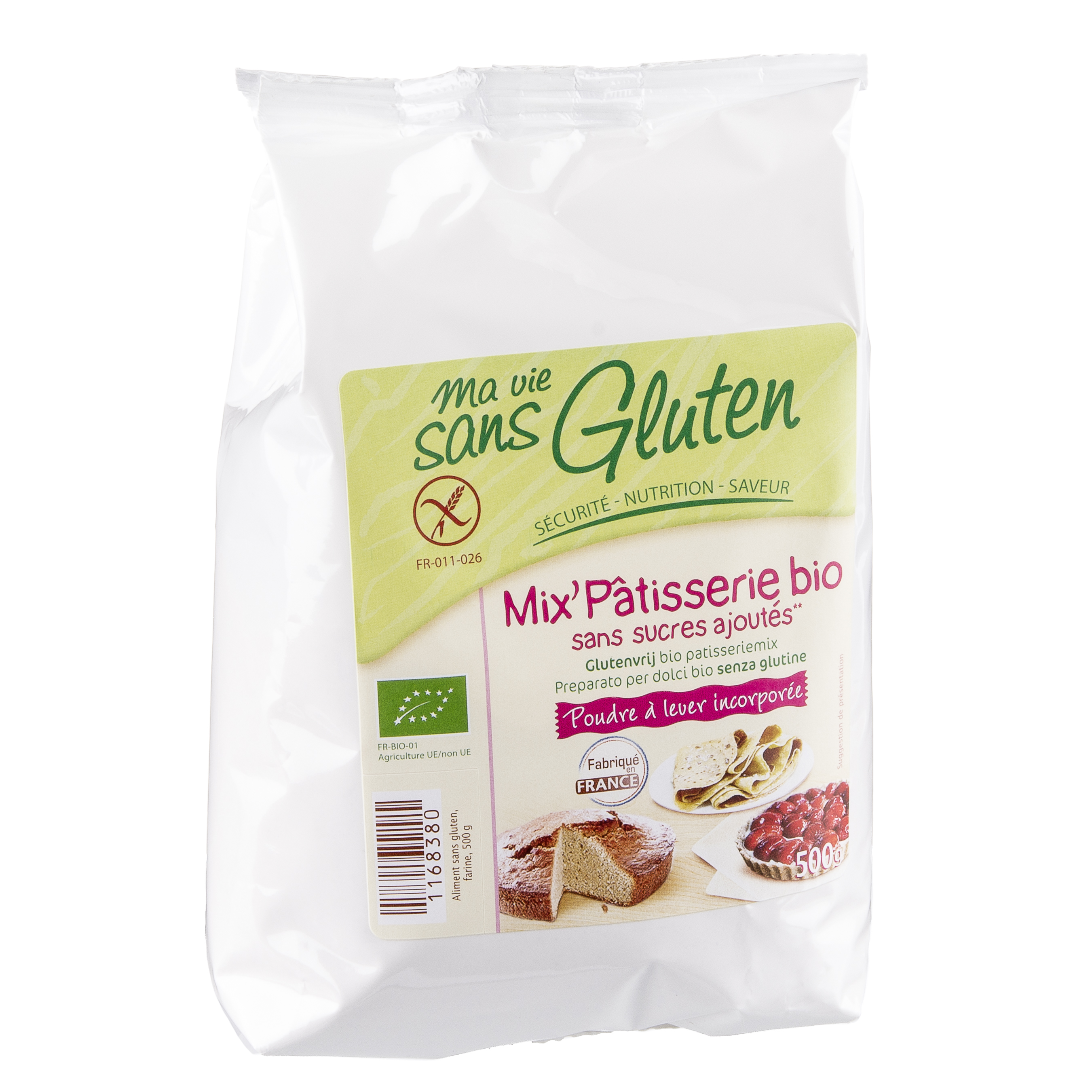 MA VIE S GLUT miscela per pasticceria 500g