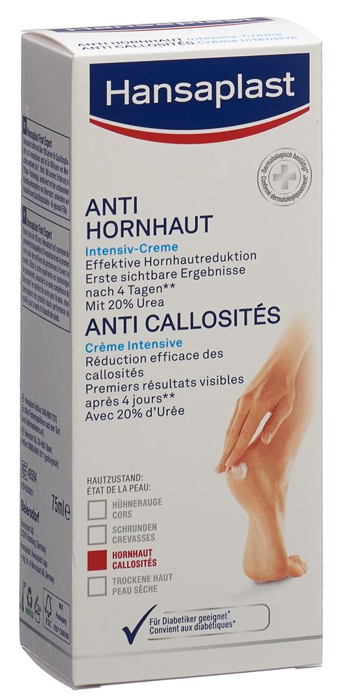 HANSAPLAST Crema anti-calli 20 % Int (n) 75ml