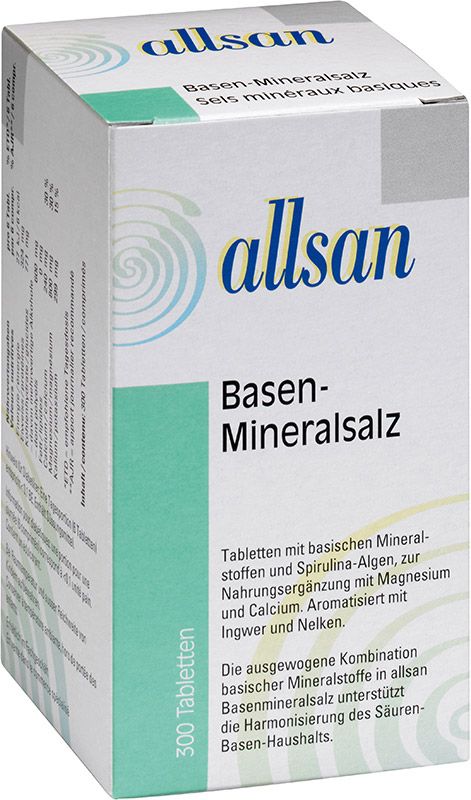 Compresse di sale minerale alcalino Allsan 300 pezzi