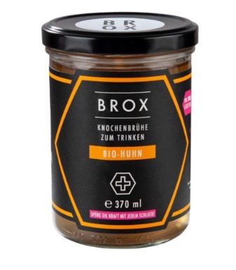 BROX Brodo di ossa di pollo in barattolo 370ml