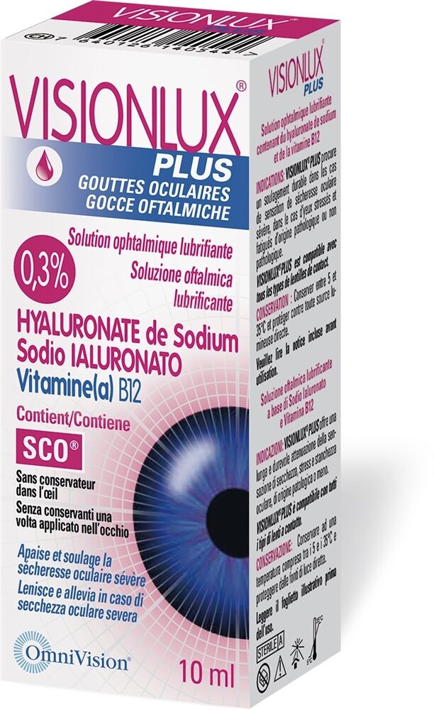 Visionlux Plus Gtt Opht 10ml