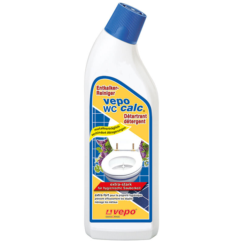 Vepocalc Gel disincrostante e detergente per WC extra-forte 750ml