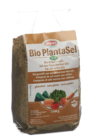 Morga Plantasel sale alle erbe biologico Btl 500g