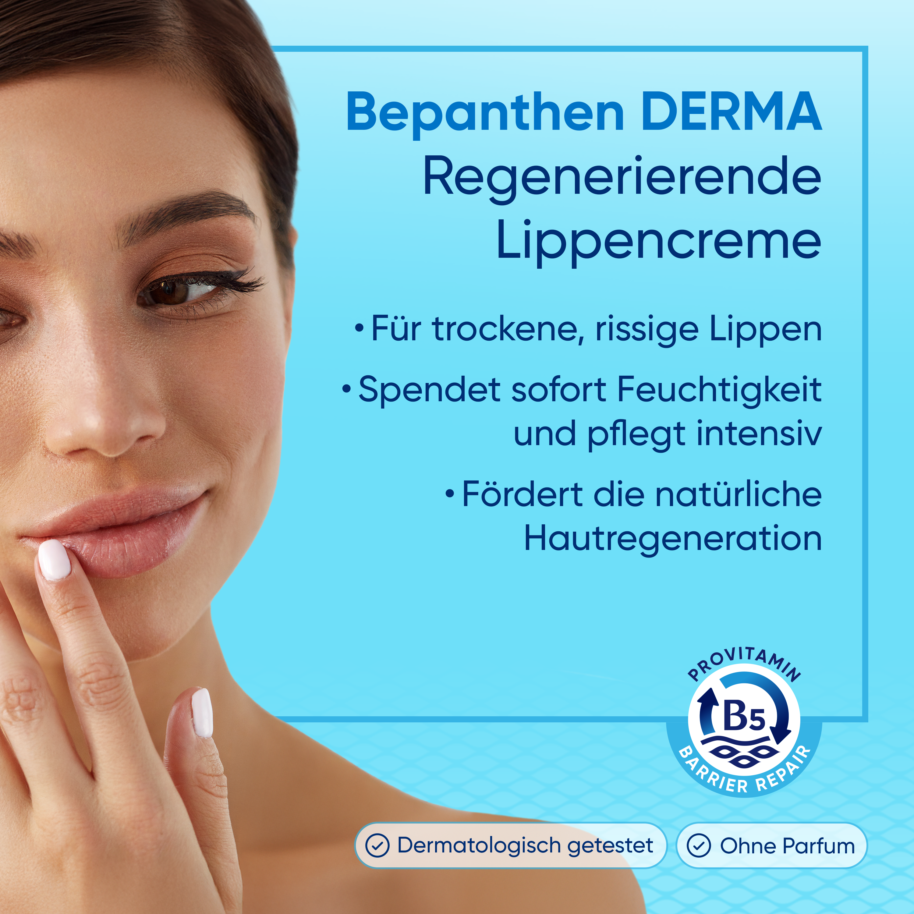 BEPANTHEN DERMA Crema labbra rigenerante (n) 7,5 ml