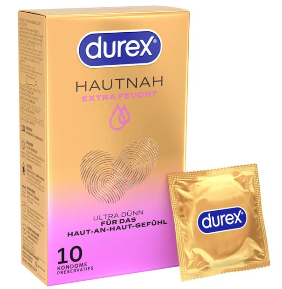 Durex Hautnah preservativo extra umido 10 pezzi