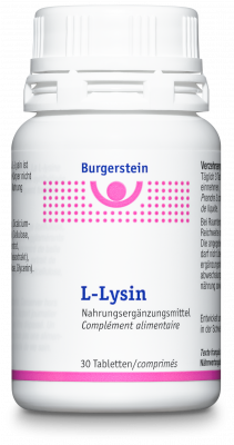 BURGERSTEIN L-Lisina Compresse 30 pezzi