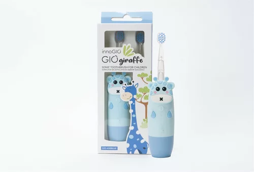 innoGIO Spazzolino sonico blu giraffa