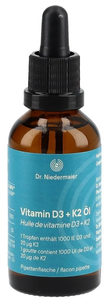 Dr. Niedermaier Vitamin D3 + K2 Öl 50ml