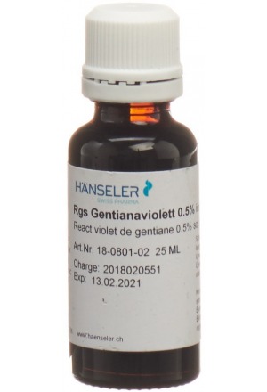 HÄNSELER Violetto di genziana 0,5% 25 ml