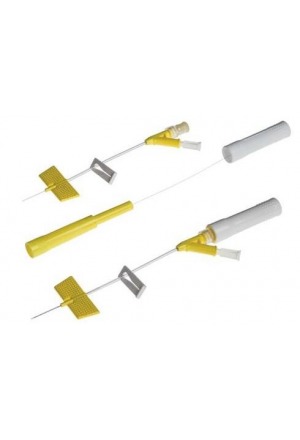 BD SAF-T-INTIMA 24G 0,7x19mm con Y giallo 25 pezzi