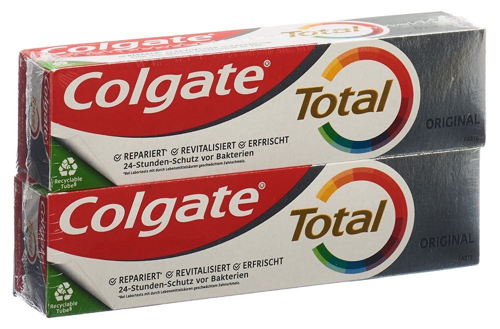 Colgate TOTAL ORIGINAL Dentifricio Duo 2 x 75 ml
