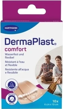 DermaPlast® Comfort medicazione rapida 6 cm x 10 cm 10 pezzi
