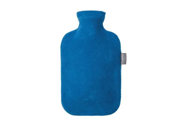 Borsa dell'acqua calda Fashy in termoplastica con copertura in pile 2l Saphir