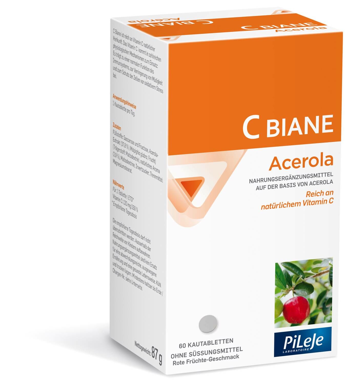 C Biane Acerola Compressa 60 pezzi