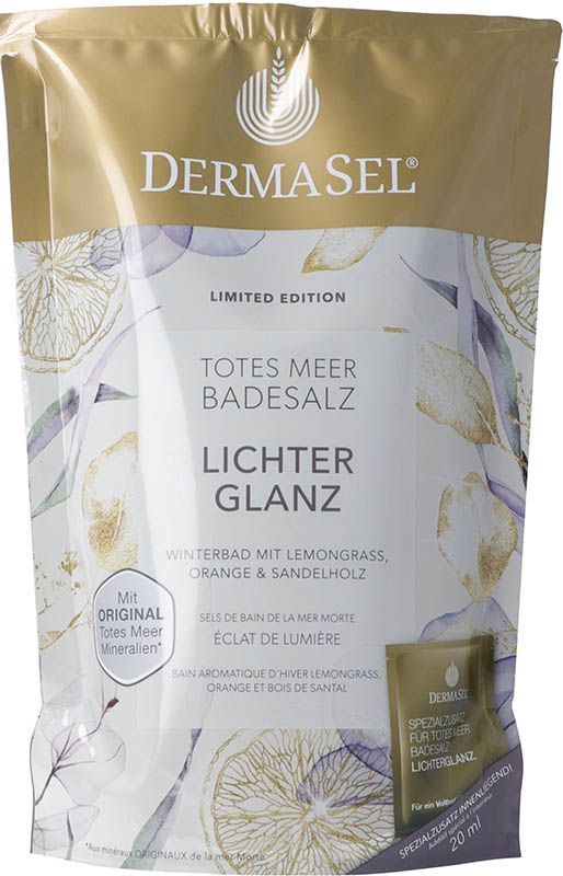 DermaSel Bagno Schiuma Inverno Lichterglanz LE Tedesco Francese Btl 400g
