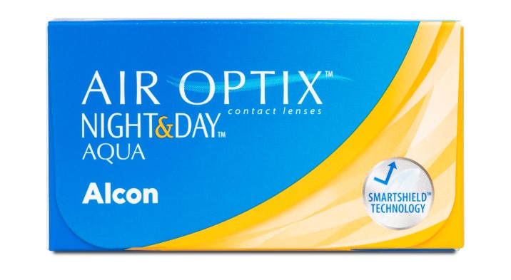 AIR OPTIX Night & Day Aqua -0,00dpt BC 8,40 6 pz.
