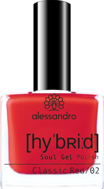 alessandro Hybrid Soul Gel Polish Rosso Classico
