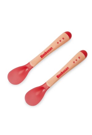 Cucchiaio BIMBOSAN rosa 2 pezzi