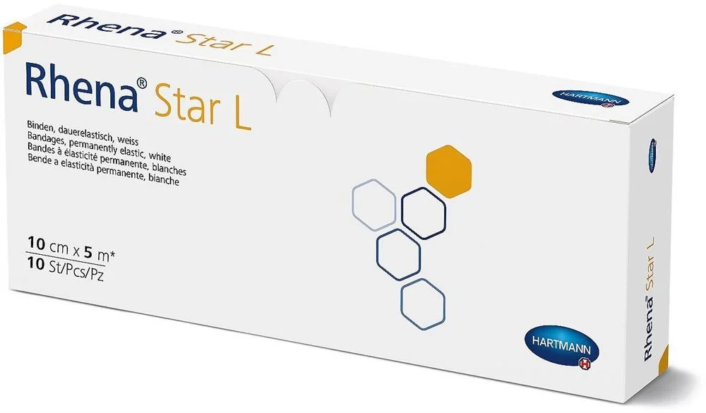 RHENA Star Elast benda 10cmx5m pelle aperta 10 pezzi