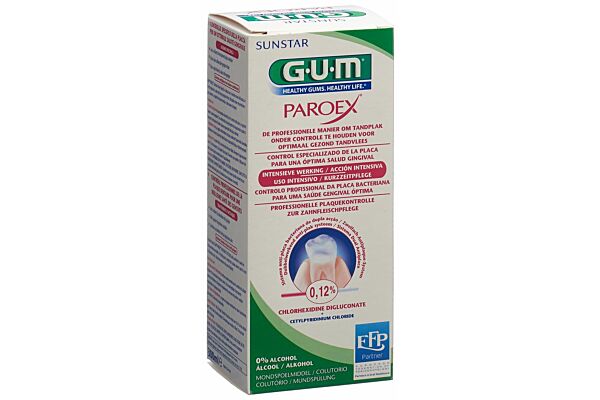 GUM Paroex Collutorio 0,12% Clorexidina 300ml