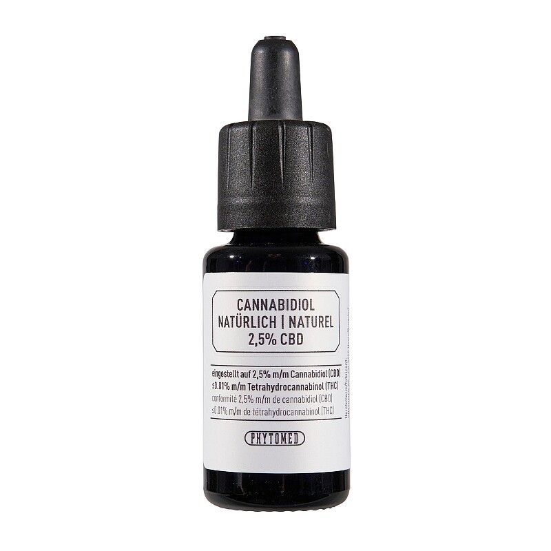 PHYTOMED Cannabidiolo CBD naturale 2,5% 10ml