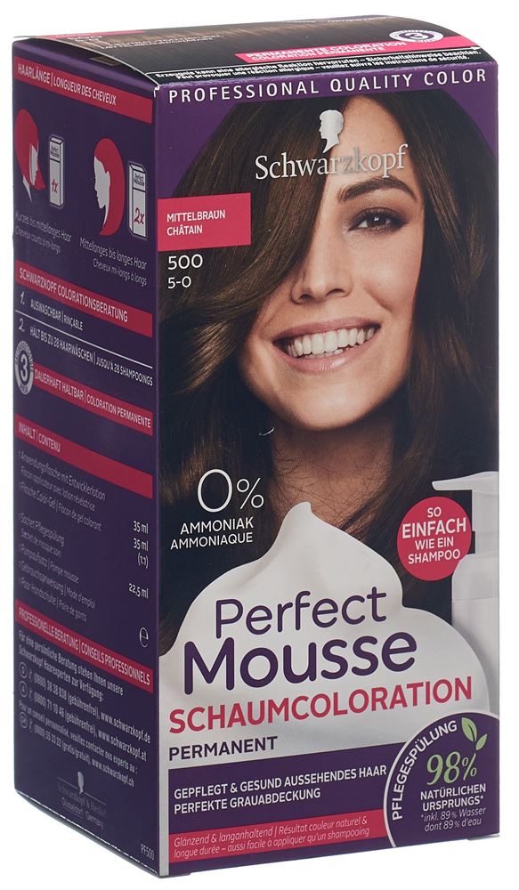 MOUSSE PERFETTE 500 marrone medio