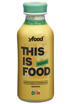 YFOOD Drinking Meal vegan Banana Fl 500ml