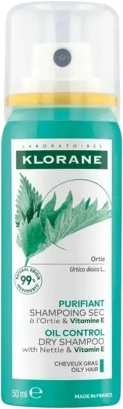 KLORANE Shampoo secco all'ortica (n) 50 ml