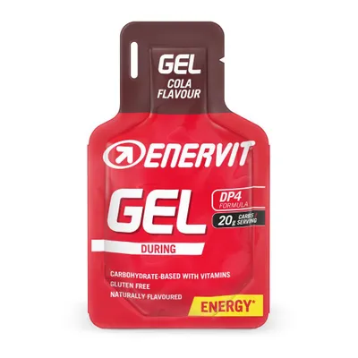 ENERVIT Sportgel Tris al lampone con caffeina 24 x 25 ml