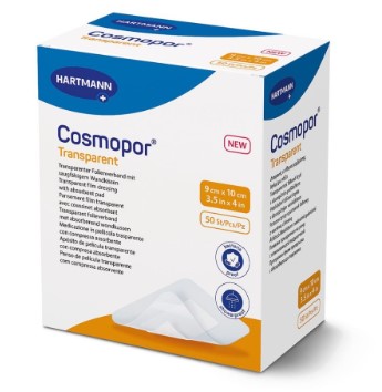 COSMOPOR trasparente 9x10cm sterile 50 pezzi