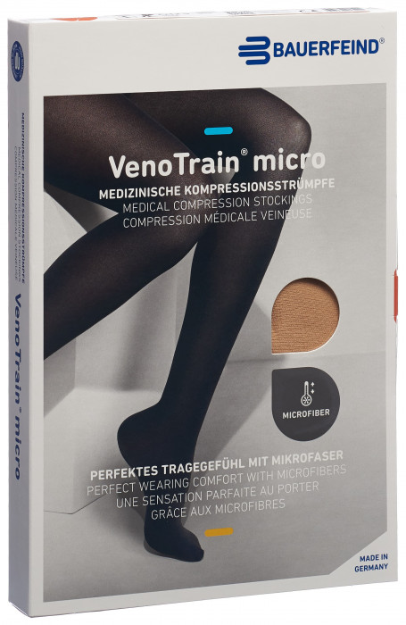 Bauerfeind VT MICRO AD KKL2 S p/l punta chiusa crema 1 paio