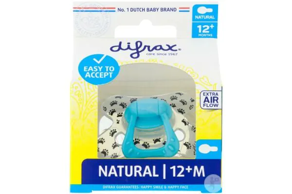 Difrax Nuggi Naturale 12+M silicone