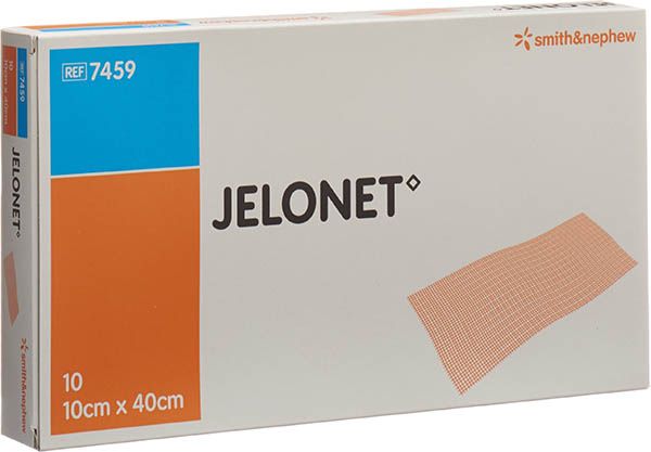 Jelonet garza di paraffina 10cmx40cm sterile 10 pezzi