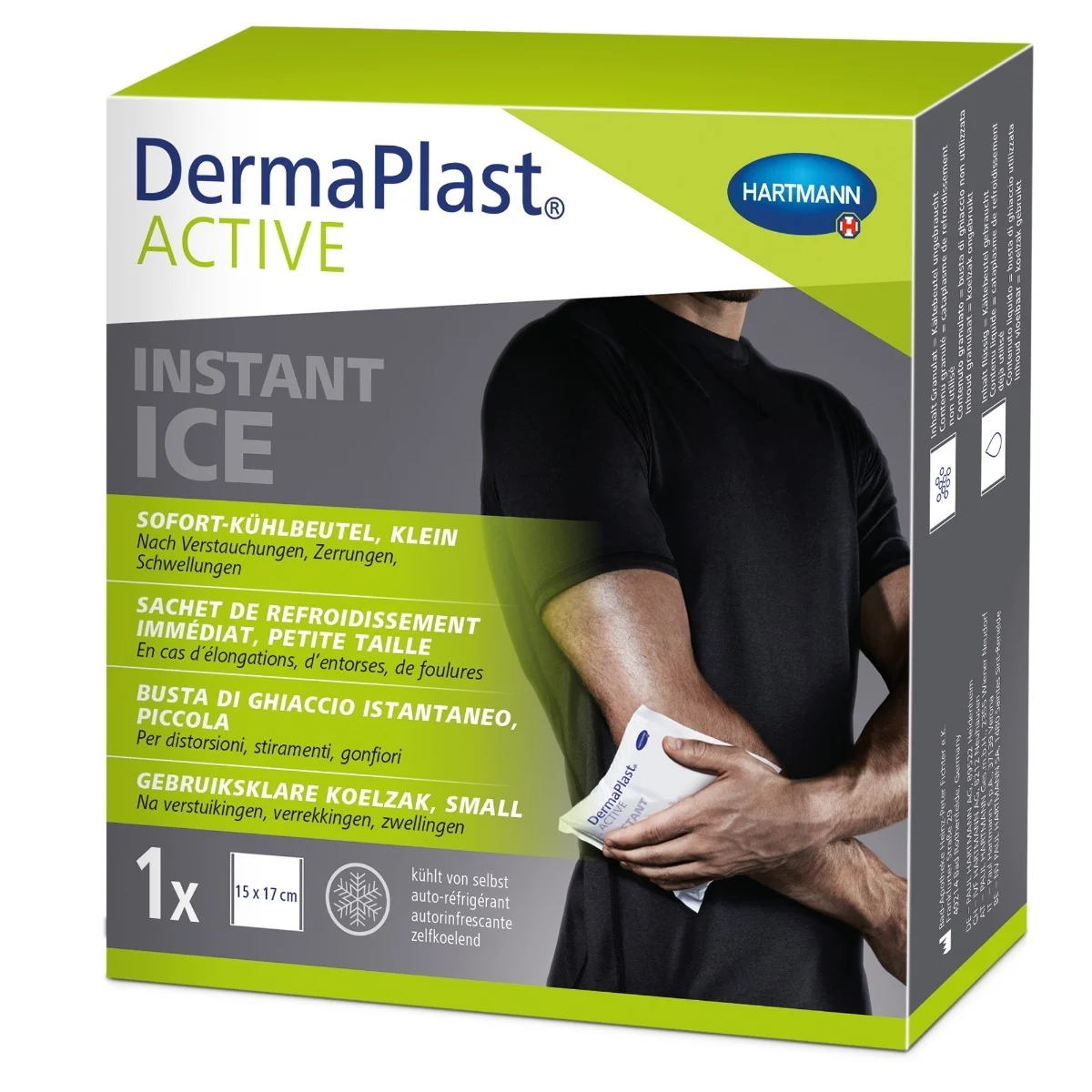 DERMAPLAST Ghiaccio Istantaneo Attivo 15x17cm