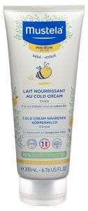 Mustela latte corpo nutriente con crema fredda pelle secca Tb 200ml