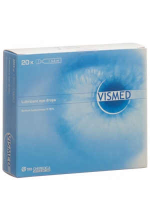 VISMED Gtt Opht 1,8 mg/ml 20 Monodos 0,3ml