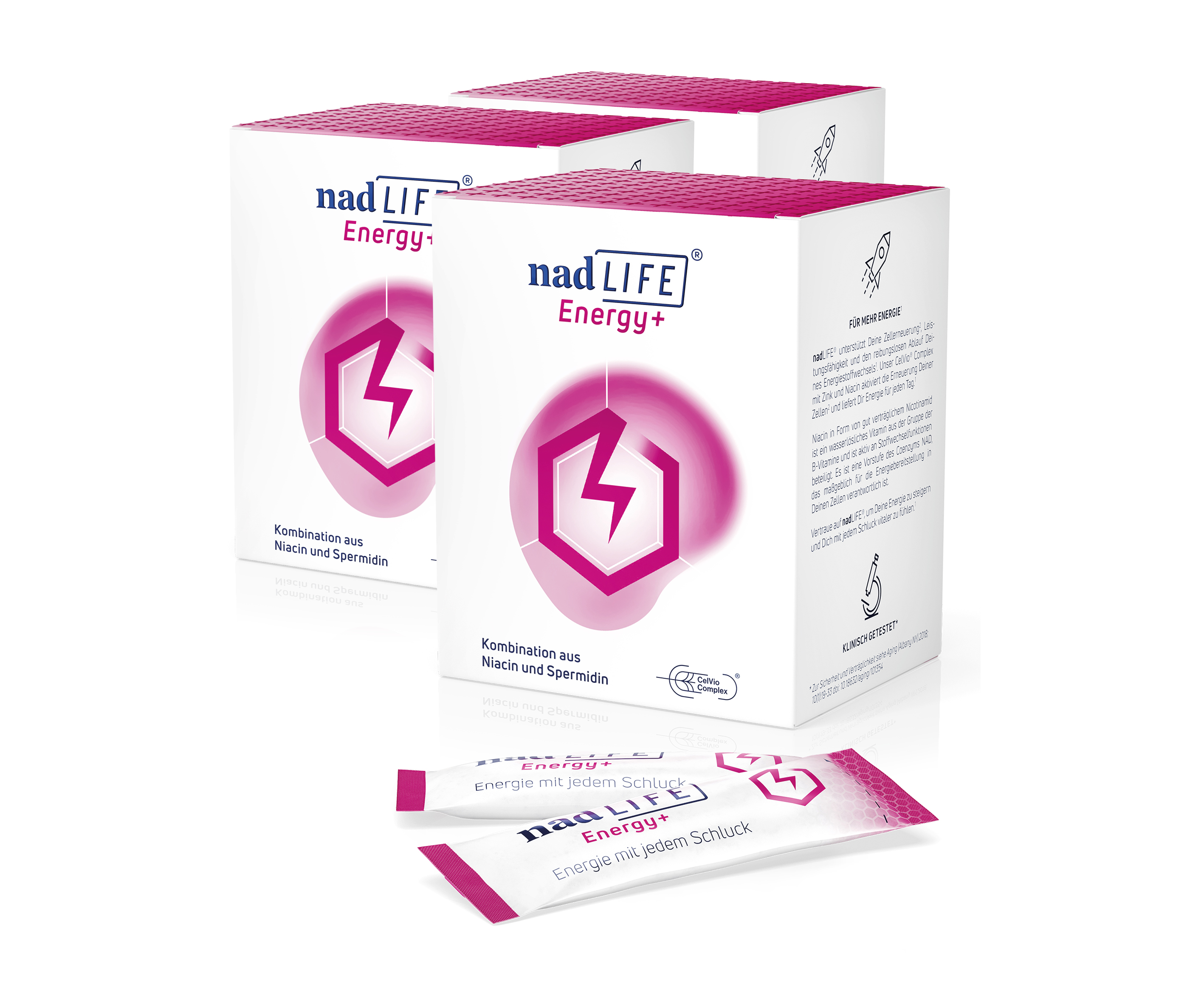 SPERMIDINELIFE nadLIFE Energy+ 3x 30 pezzi (cura per 3 mesi)