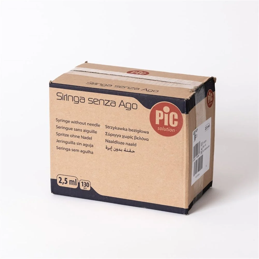 PIC SOLUTION Siringa monouso 2,5 ml Luer cent 130 pezzi