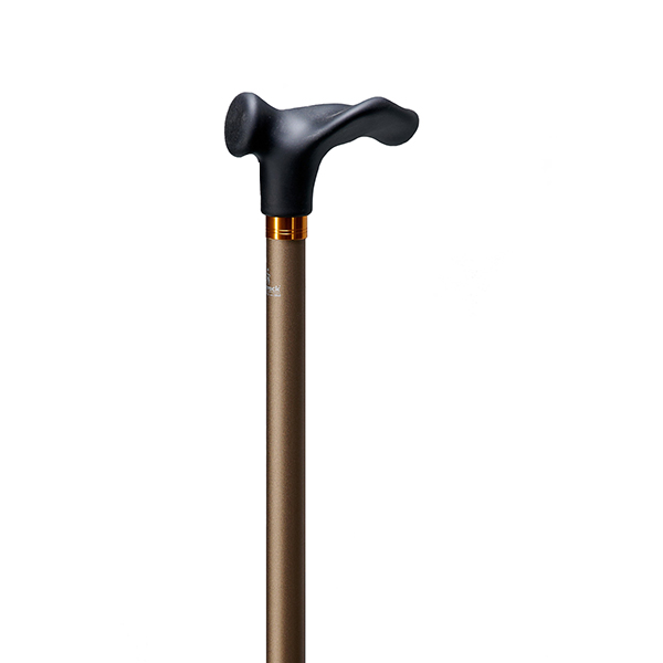 Bastone da passeggio GASTROCK Comf soft grip anat sinistra bronzo