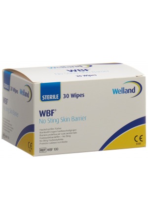 WBF Salviette di protezione della pelle 100x160mm sterili 30 pezzi