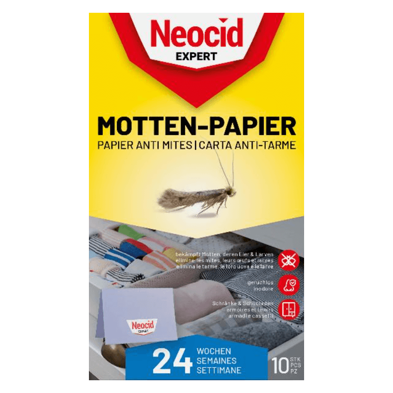 Neocid EXPERT carta antitarme 10 pezzi