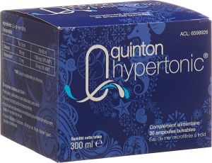 Quinton Hypertonic 21g/l fiale per bere 30 pezzi