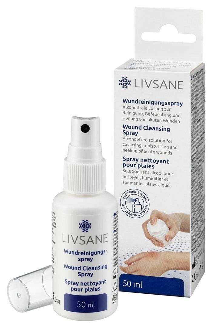 Livsane spray detergente per ferite 50ml