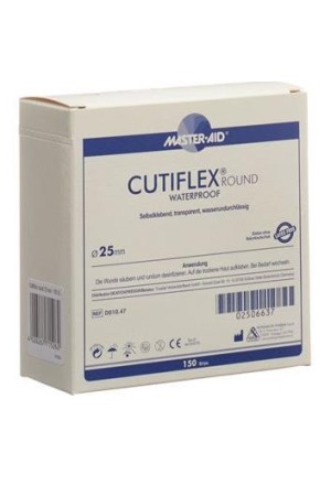 CUTIFLEX Cerotti rotondi in foglio 25 mm Scatola 150 pezzi