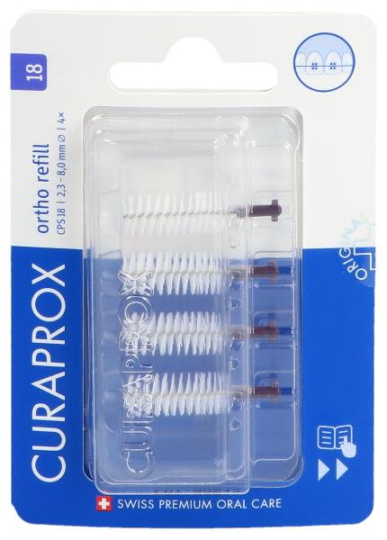CURAPROX CPS 18 Ortho ricarica 4x viola
