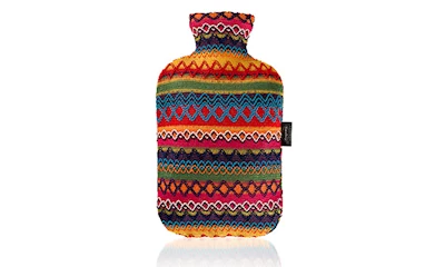 Bottiglia dell'acqua calda Fashy 2l con coperchio design Perù