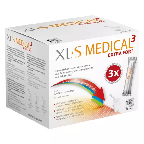 XLS MEDICAL Extra Fort3 Stick 90 pezzi