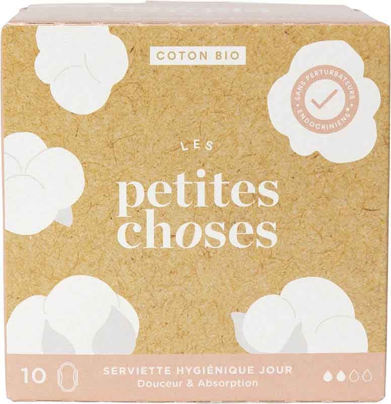 LES PETITES CHOSES assorbenti igienici giorno bio 10 pezzi
